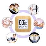 Smart Kitchen Timer with Magnetic Clock & LCD Display
