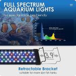 Gamalta 14W 24/7 Aquarium Light with Adjustable Modes