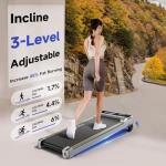 YPOO Incline Walking Pad Treadmill for Home