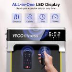 YPOO Incline Walking Pad Treadmill for Home