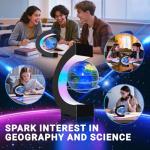 Magnetic Levitating Globe with LED Lights