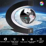 Floating Magnetic Globe with Colorful Lamp and Touch Switch