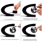 Floating Magnetic Globe with Colorful Lamp and Touch Switch