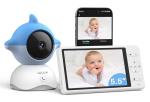 WUUK 2K Baby Monitor with 360° Color Display