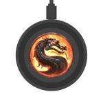 Fire Dragon Wireless Charger - Cool 5W Charging Pad