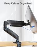 MOUNTUP Adjustable Desk Mount for 32-Inch Monitor