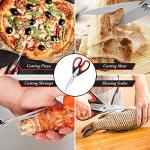 iBayam 2-Pack Heavy-Duty Stainless Steel Kitchen Scissors