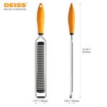 Deiss Pro Citrus Zester & Manual Grater