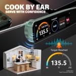 AWLKIM Instant Read Smart Meat Thermometer