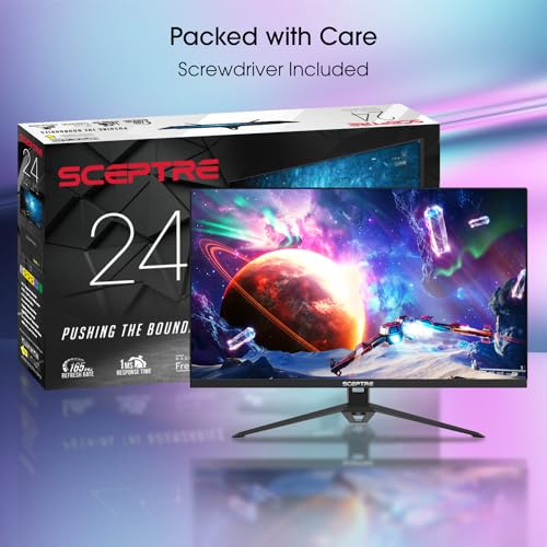 Sceptre 24" Gaming Monitor, 165Hz, FreeSync, IPS