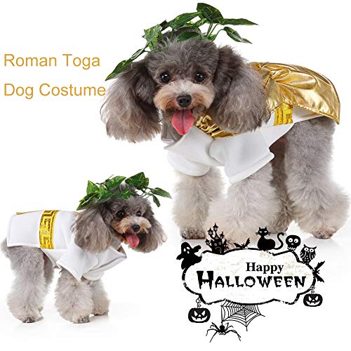 Funny Roman Toga Costume for Small and Medium Dogs