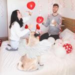 Valentine's Costume Set with Heart Wings and Headband