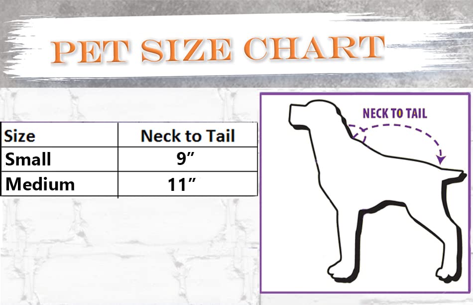 Hot Dog Costume for Small Dogs, Multi-color