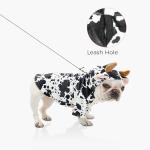Delifur Adorable Cow Costume for Dogs