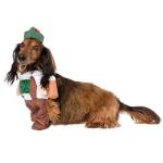 Medium Oktoberfest Dog Costume for Halloween Fun