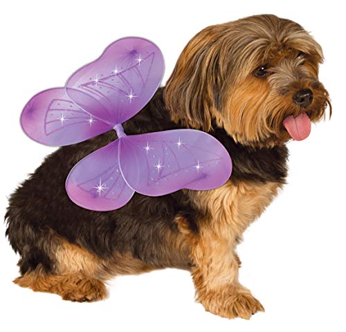 Purple Fairy Wings Pet Costume for Medium/Large Dogs