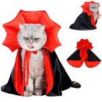 Dog Vampire Cape Costume for Halloween Fun