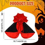 Dog Vampire Cape Costume for Halloween Fun