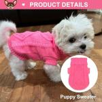 Cute Chihuahua Sweater Set for Small Dogs