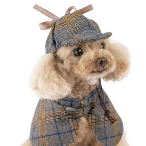 Adorable Detective Costume for Small Dogs and Cats