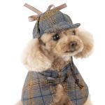 Adorable Detective Costume for Small Dogs and Cats