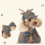 Adorable Detective Costume for Small Dogs and Cats