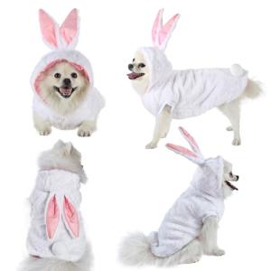 Funny Bunny Pet Costume for Dogs and Cats