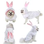 Funny Bunny Pet Costume for Dogs and Cats