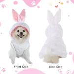 Funny Bunny Pet Costume for Dogs and Cats