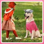 Wolf Grandma Dog Costume Set for Halloween
