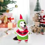 NACOCO Dog Christmas Costume with Cape and Hat