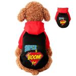 Cute Superhero Dog Jacket for Small Pets