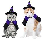 Halloween Witch Cape Costume for Small Pets