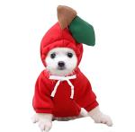 Warm Apple Hoodie for Dogs and Puppies