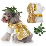 Funny Roman Toga Costume for Small and Medium Dogs