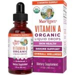 MaryRuth’s Organic Vitamin A Liquid Drops, 3 Month Supply