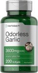 Odorless Garlic 3600mg 200 Softgels – Pure Extract