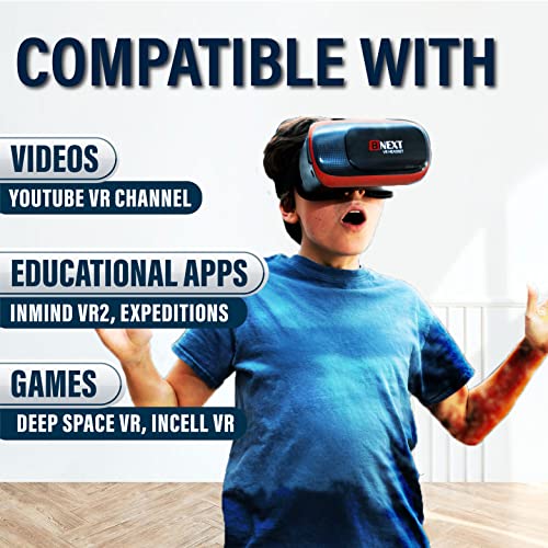 Universal VR Headset for iPhone & Android Users