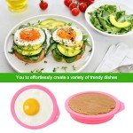 YINARONG Silicone Egg Molds for Air Fryer