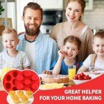 Silicone Egg Bite Molds for Air Fryer, 7 Cups