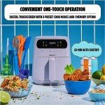 Marshmello 3.0 QT Digital Air Fryer, Lavender
