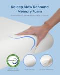 Cooling Memory Foam Pillow for Neck Pain Relief