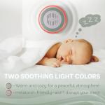 White Noise Sound Machine with Nightlight and Soothing Sounds