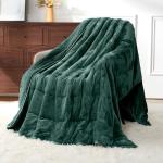 Uttermara 15lb Full-Size Weighted Blanket, Green