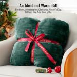 Uttermara 15lb Full-Size Weighted Blanket, Green