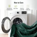 Uttermara 15lb Full-Size Weighted Blanket, Green