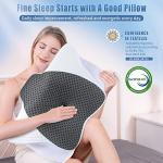 Ergonomic Memory Foam Neck Pillow for Pain Relief