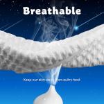 KUCEY Cooling Memory Foam Side Sleeper Pillow