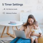 Sound Machine with Night Light and 30 Sounds