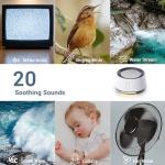 White Noise Sound Machine with Night Light and Timers
